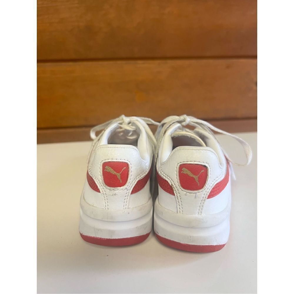 Puma Unisex Red/White Sneakers Sz 11C (Toddler) - Picture 3 of 8